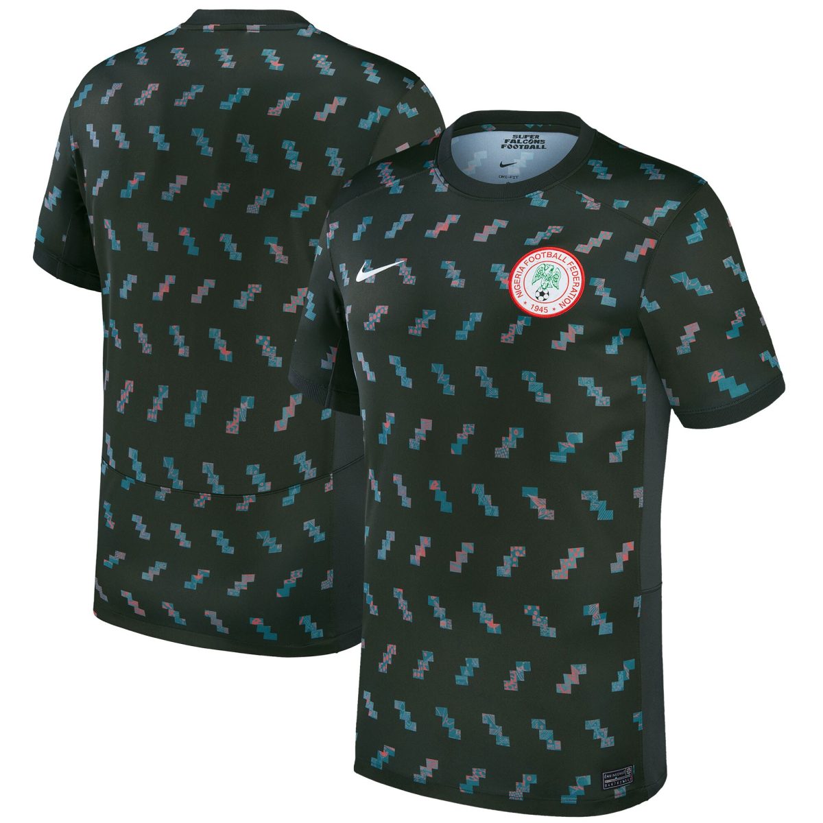 nigeria womens national team nike 2023 away stadium replica jersey – black Collection | Australia Football Jerseys And World Cup Kits