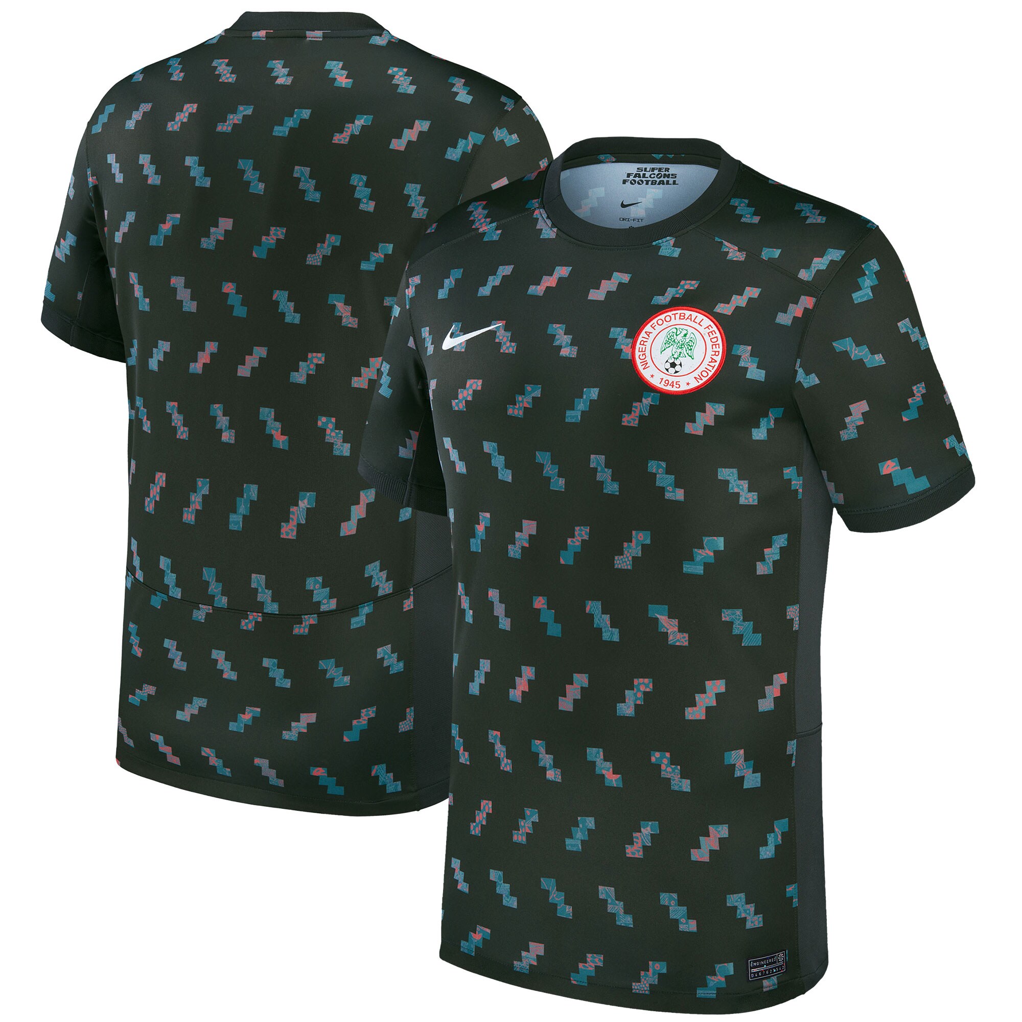 nigeria womens national team nike 2023 away stadium replica jersey – black Collection | Australia Football Jerseys And World Cup Kits