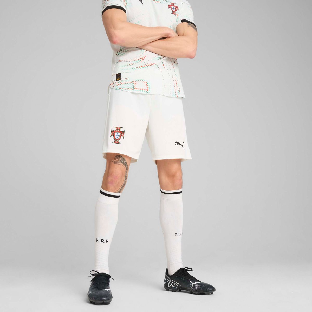 portugal national team puma 2025 away replica shorts – white Collection | Australia Football Jerseys And World Cup Kits