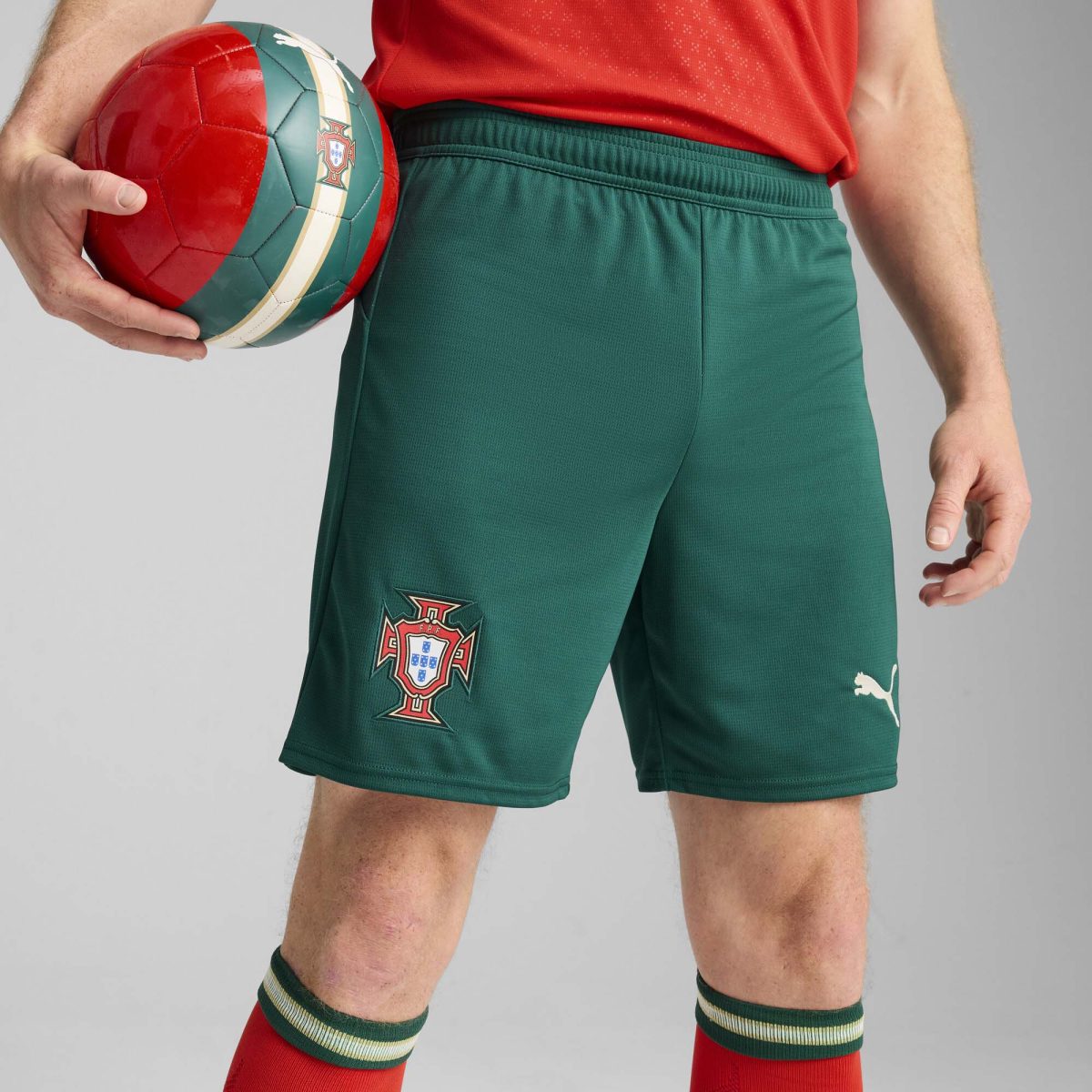 portugal national team puma 2025 home replica shorts – green Collection | Australia Football Jerseys And World Cup Kits