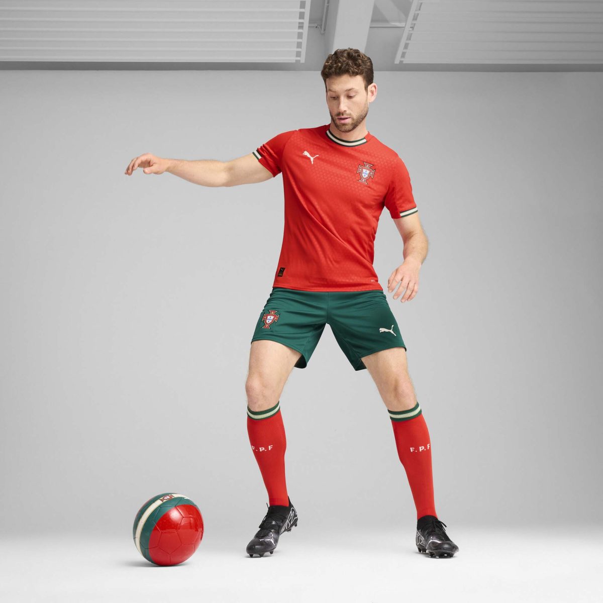 portugal national team puma 2025 home replica shorts – green Collection | Australia Football Jerseys And World Cup Kits