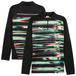 portugal national team puma 2025 pre-match quarter-zip top – black Collection | Australia Football Jerseys And World Cup Kits