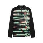 portugal national team puma 2025 pre-match quarter-zip top – black Collection | Australia Football Jerseys And World Cup Kits