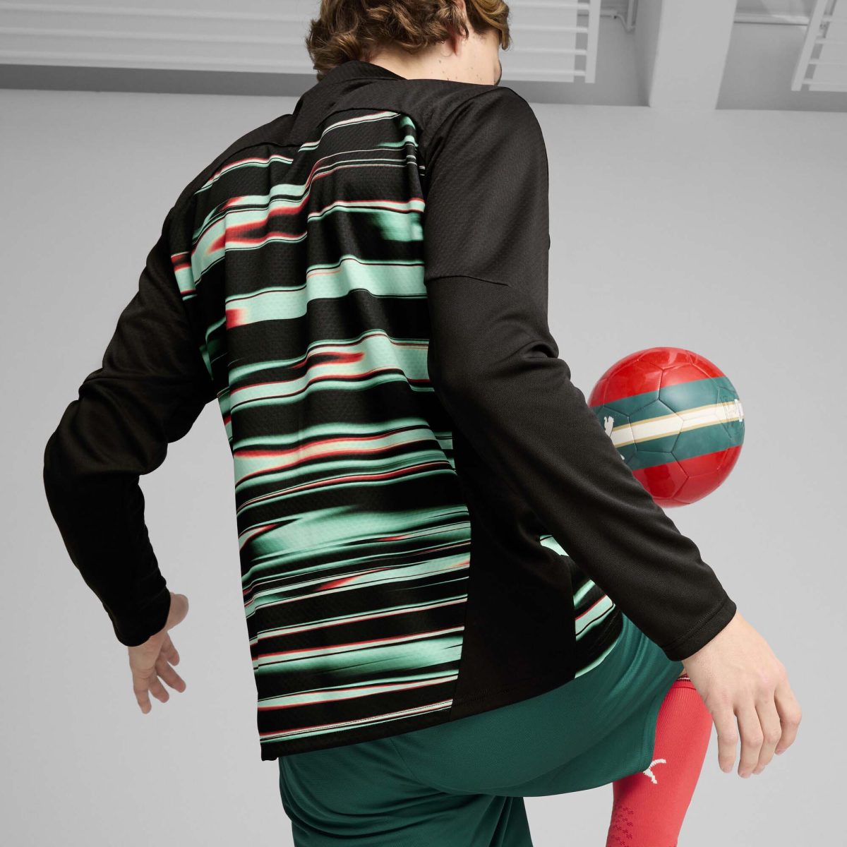portugal national team puma 2025 pre-match quarter-zip top – black Collection | Australia Football Jerseys And World Cup Kits