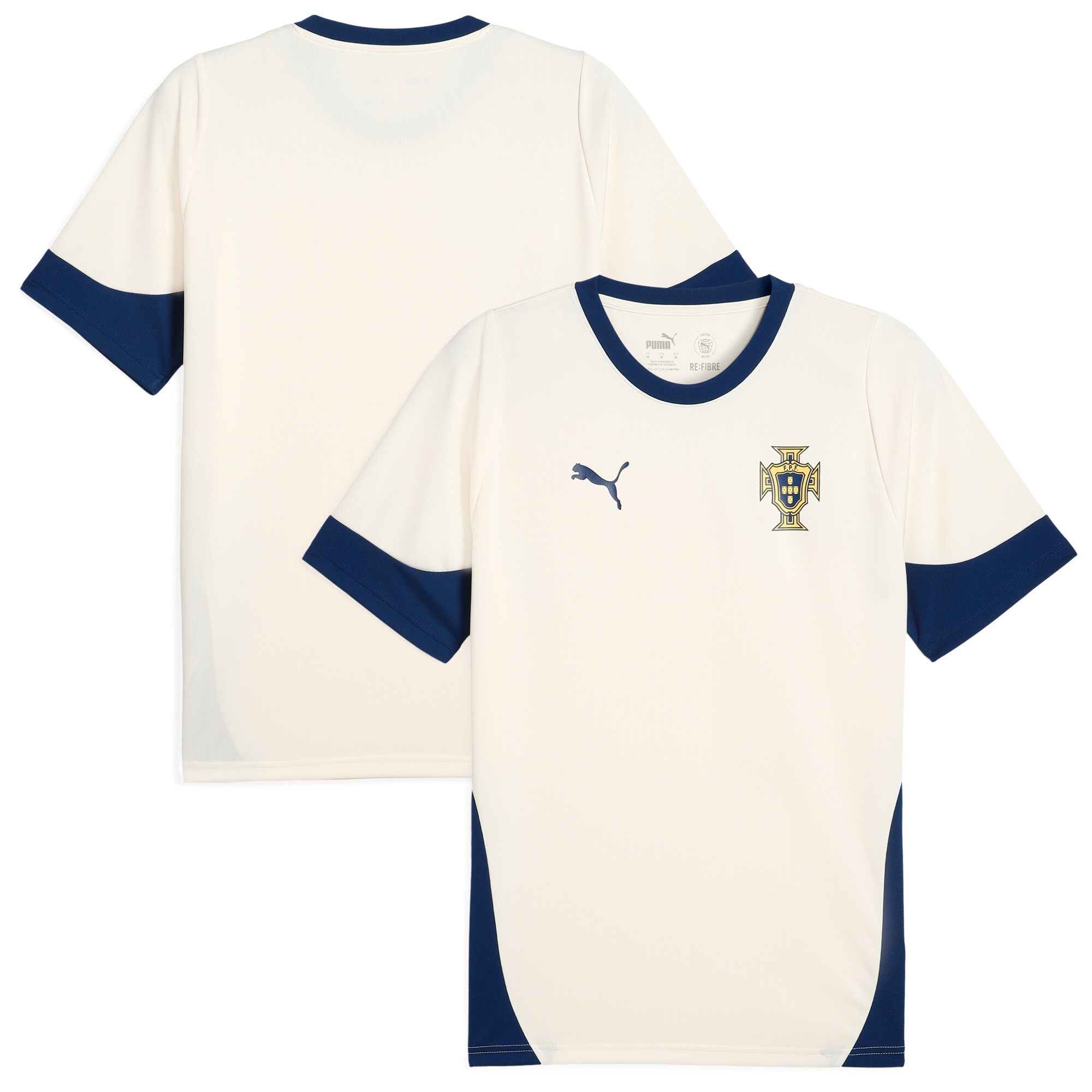 portugal national team puma 2025 training jersey – cream Collection | Australia Football Jerseys And World Cup Kits