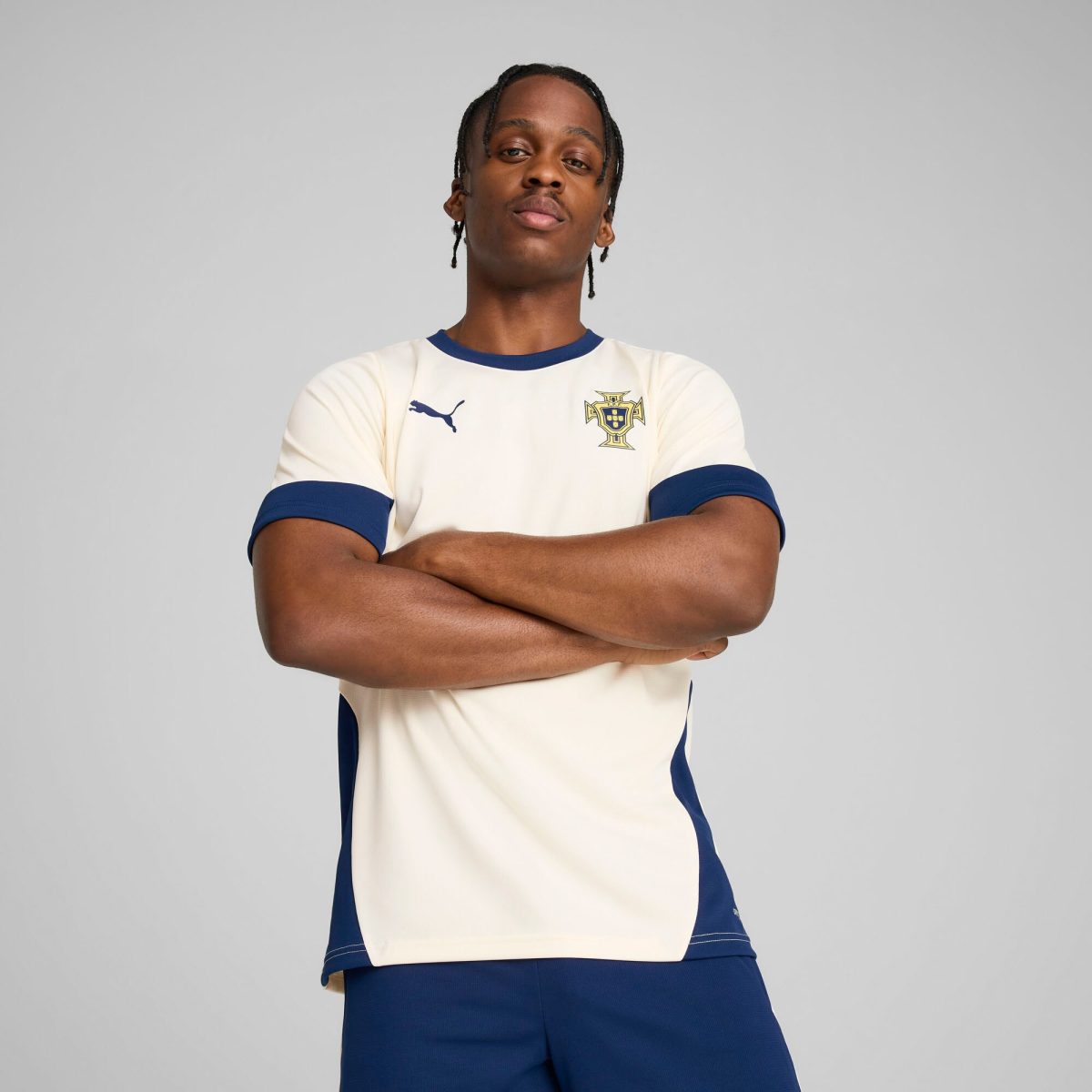 portugal national team puma 2025 training jersey – cream Collection | Australia Football Jerseys And World Cup Kits
