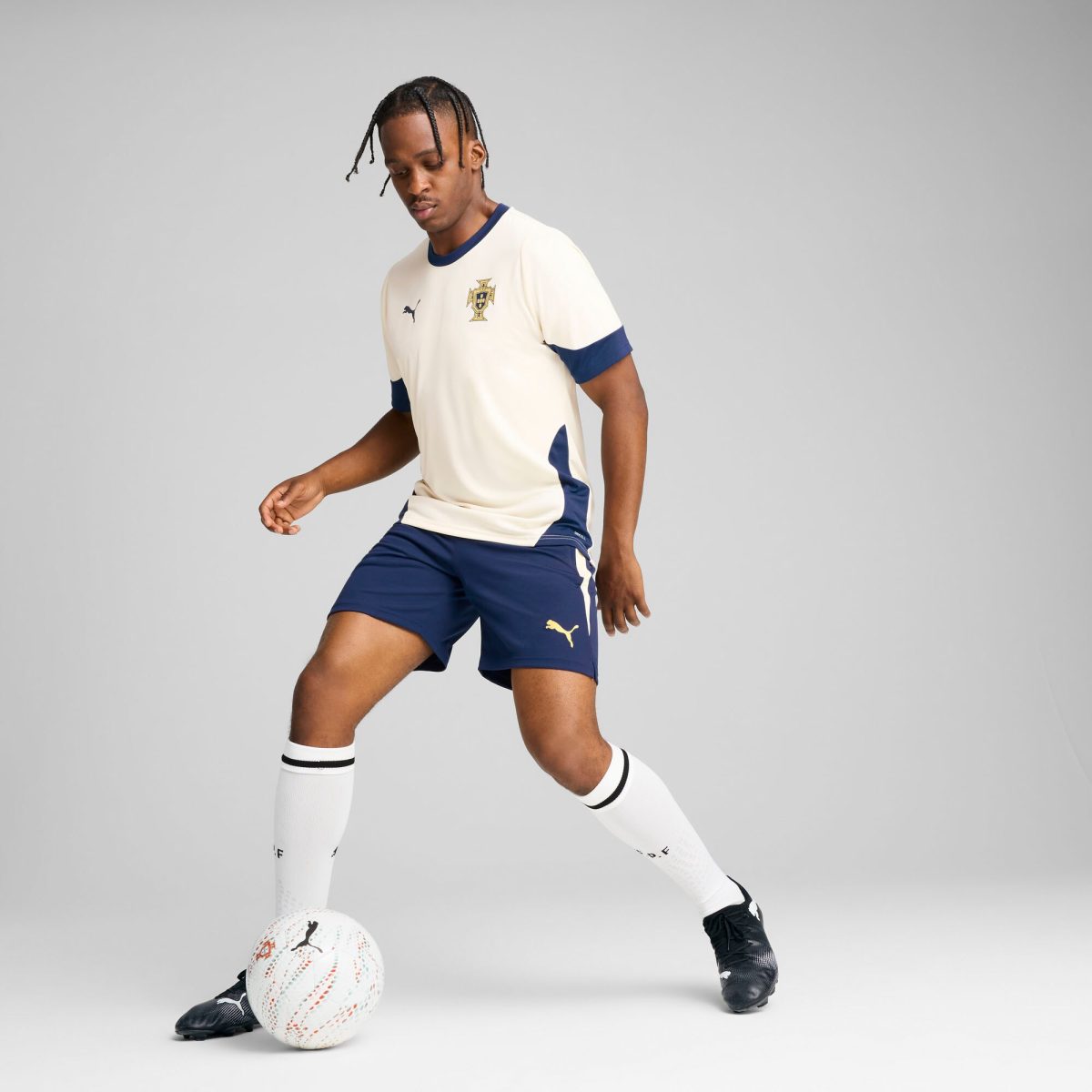 portugal national team puma 2025 training jersey – cream Collection | Australia Football Jerseys And World Cup Kits