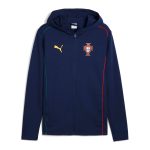 portugal national team puma casuals full-zip hoodie – navy Collection | Australia Football Jerseys And World Cup Kits