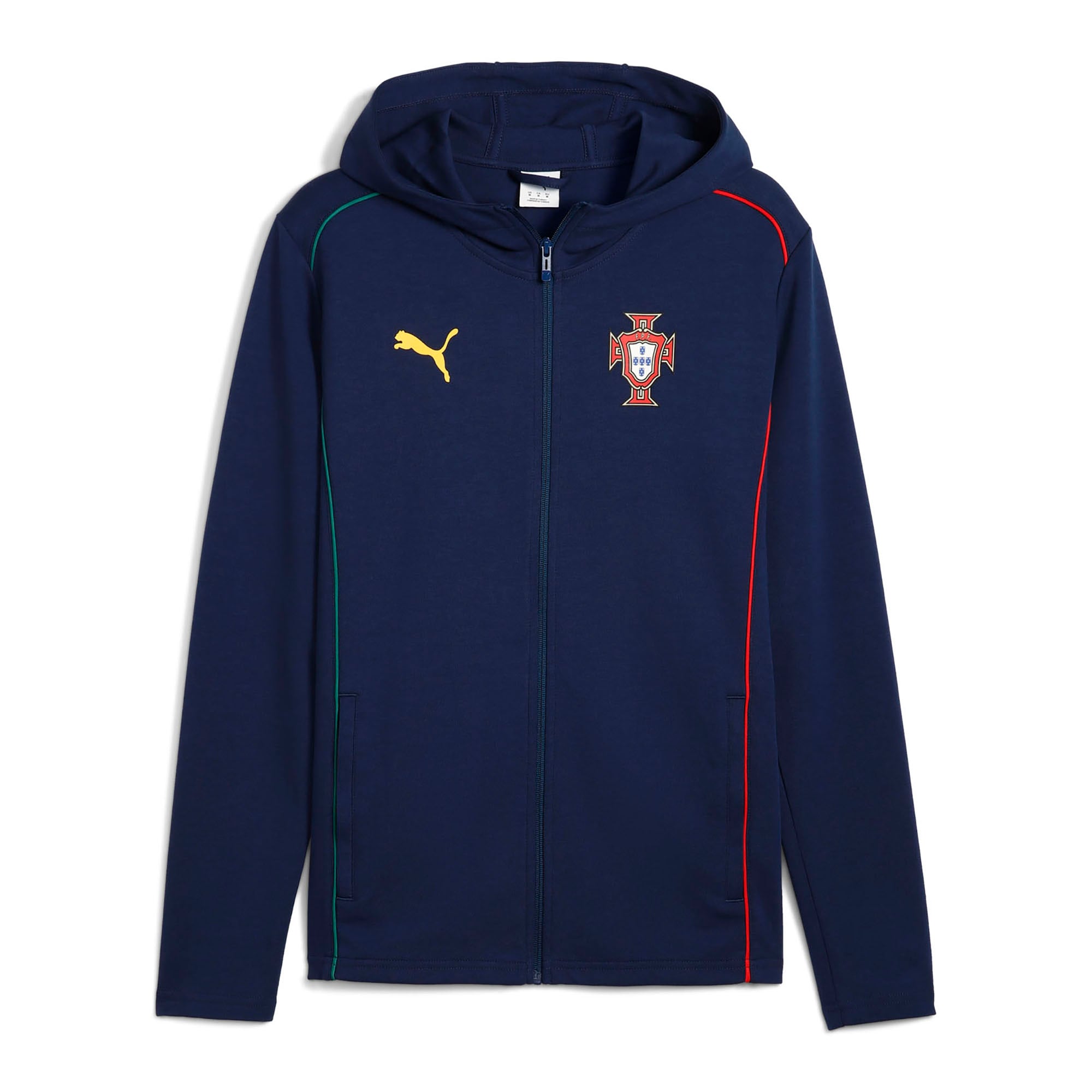 portugal national team puma casuals full-zip hoodie – navy Collection | Australia Football Jerseys And World Cup Kits