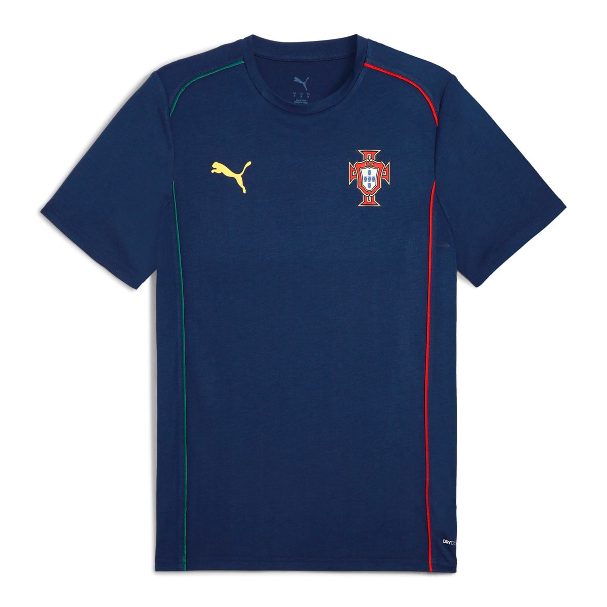 portugal national team puma casuals t-shirt – navy Collection | Australia Football Jerseys And World Cup Kits