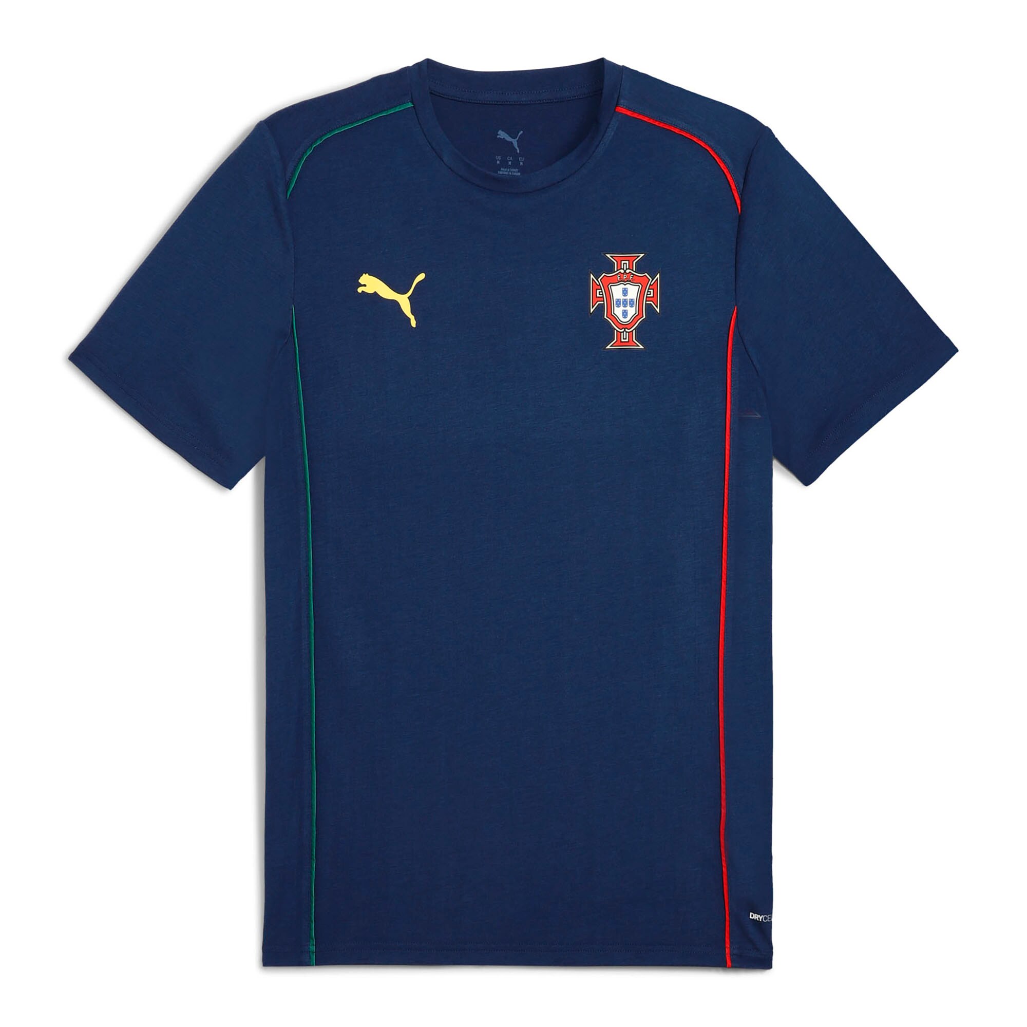 portugal national team puma casuals t-shirt – navy Collection | Australia Football Jerseys And World Cup Kits