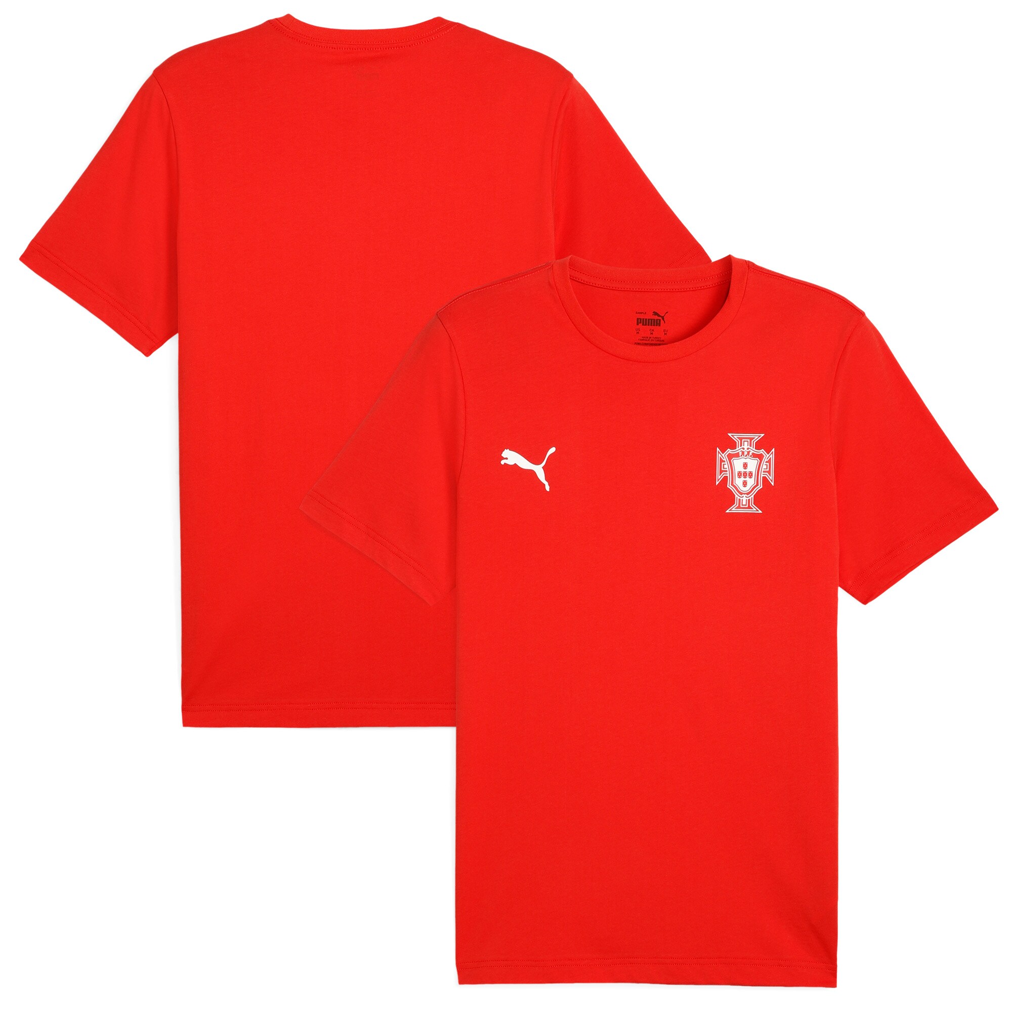 portugal national team puma ftblless t-shirt – red Collection | Australia Football Jerseys And World Cup Kits