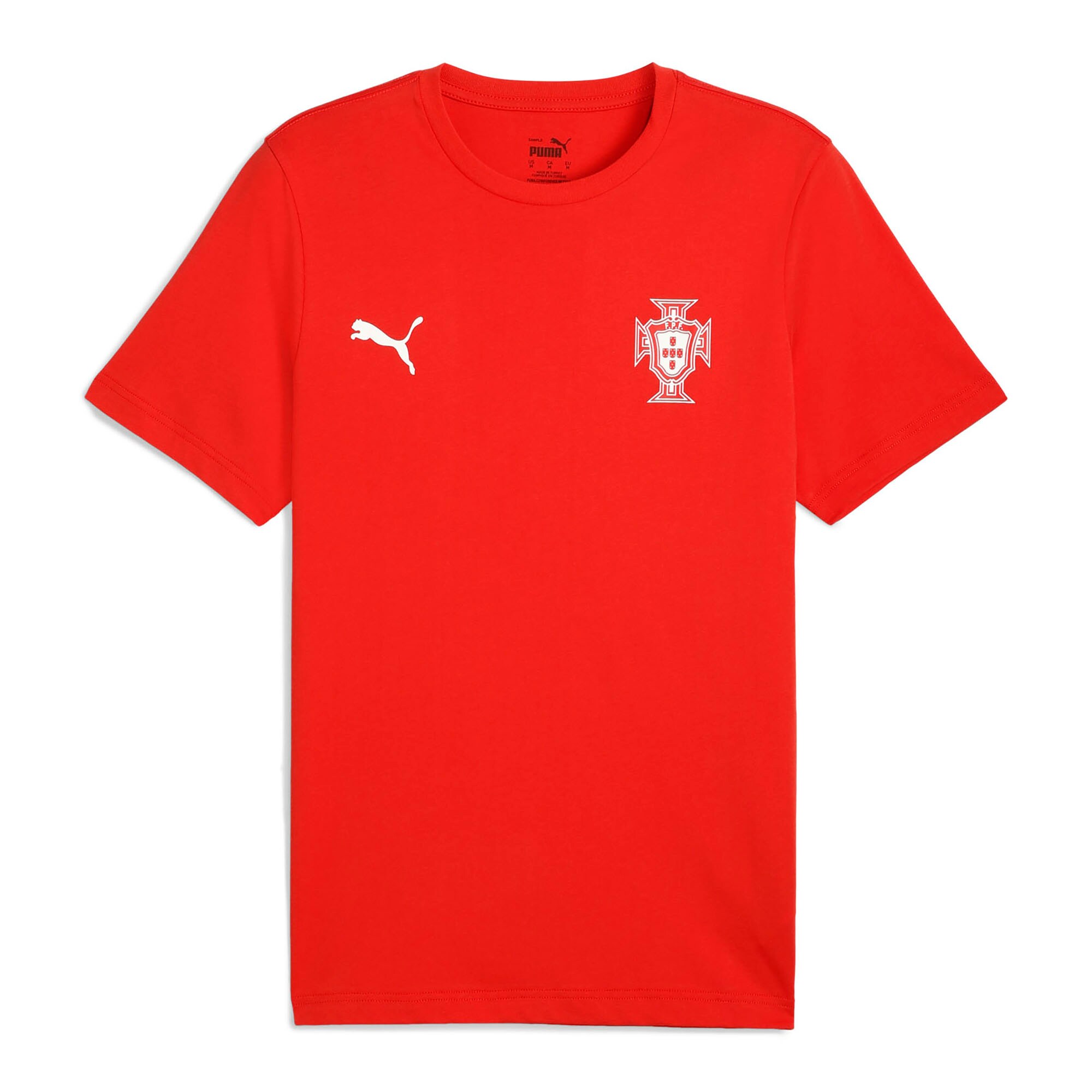 portugal national team puma ftblless t-shirt – red Collection | Australia Football Jerseys And World Cup Kits