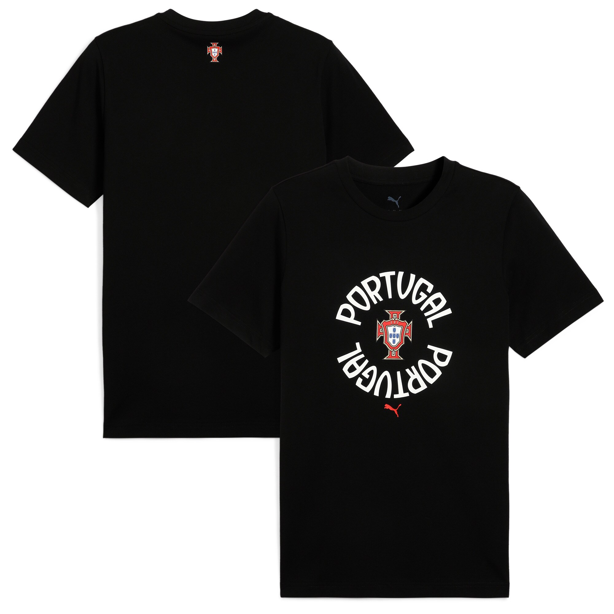 portugal national team puma ftblnrgy t-shirt – black Collection | Australia Football Jerseys And World Cup Kits