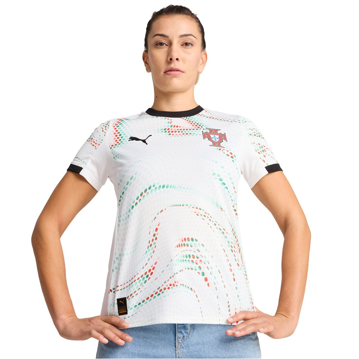 portugal national team puma womens 2025 away replica jersey – white Collection | Australia Football Jerseys And World Cup Kits