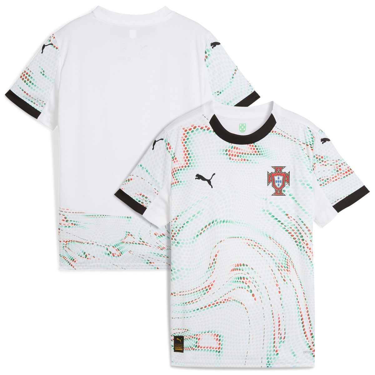 portugal national team puma youth 2025 away replica jersey – white Collection | Australia Football Jerseys And World Cup Kits