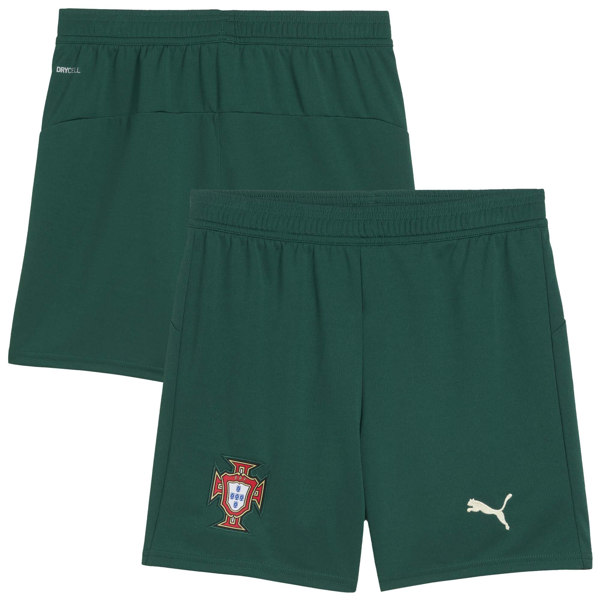 portugal national team puma youth replica shorts – green Collection | Australia Football Jerseys And World Cup Kits
