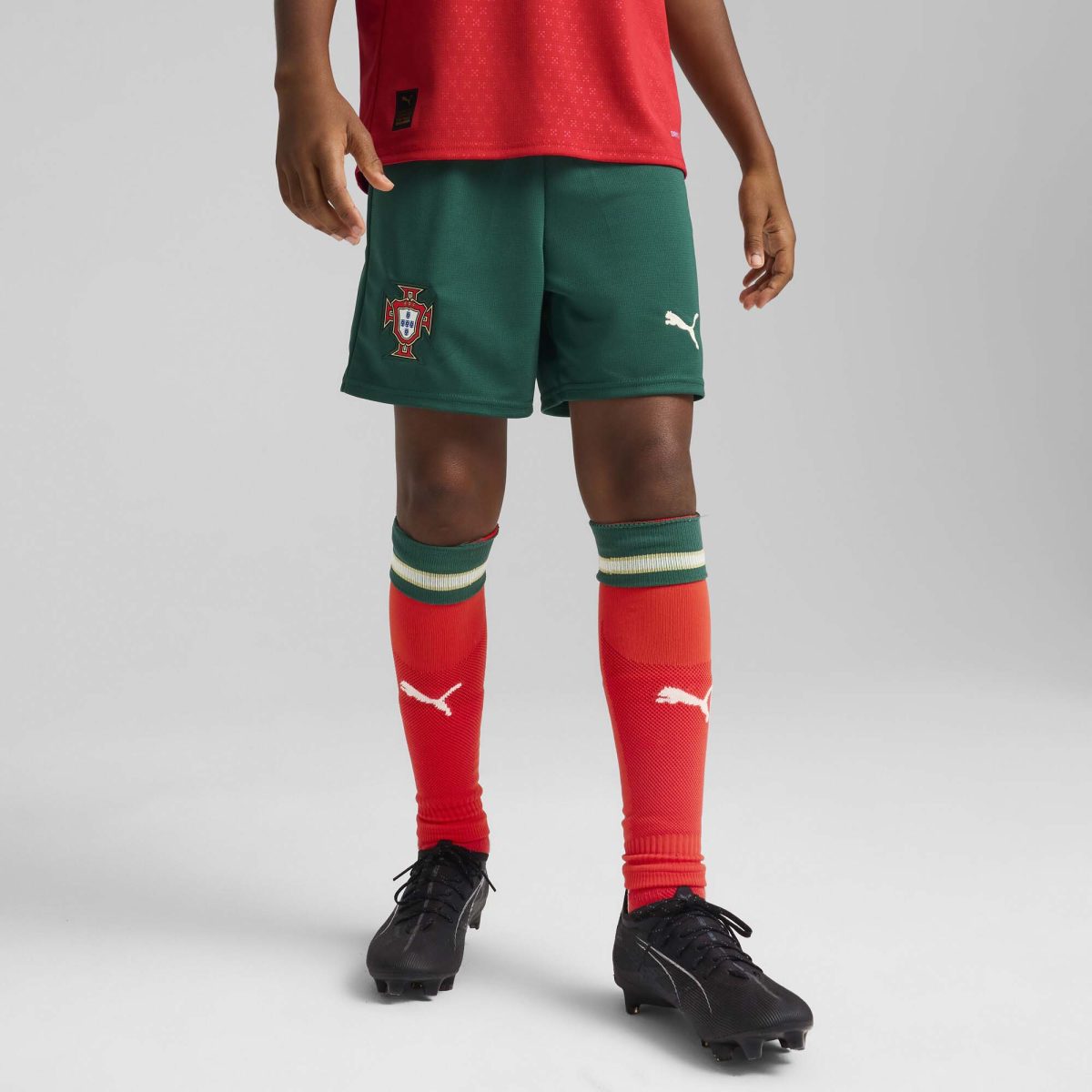 portugal national team puma youth replica shorts – green Collection | Australia Football Jerseys And World Cup Kits