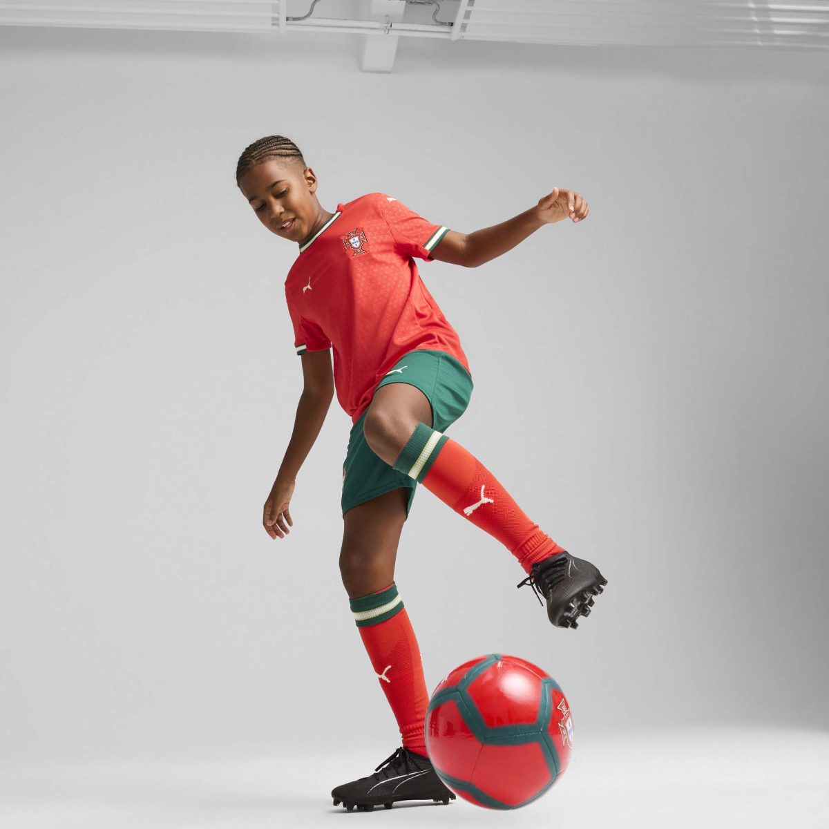 portugal national team puma youth replica shorts – green Collection | Australia Football Jerseys And World Cup Kits