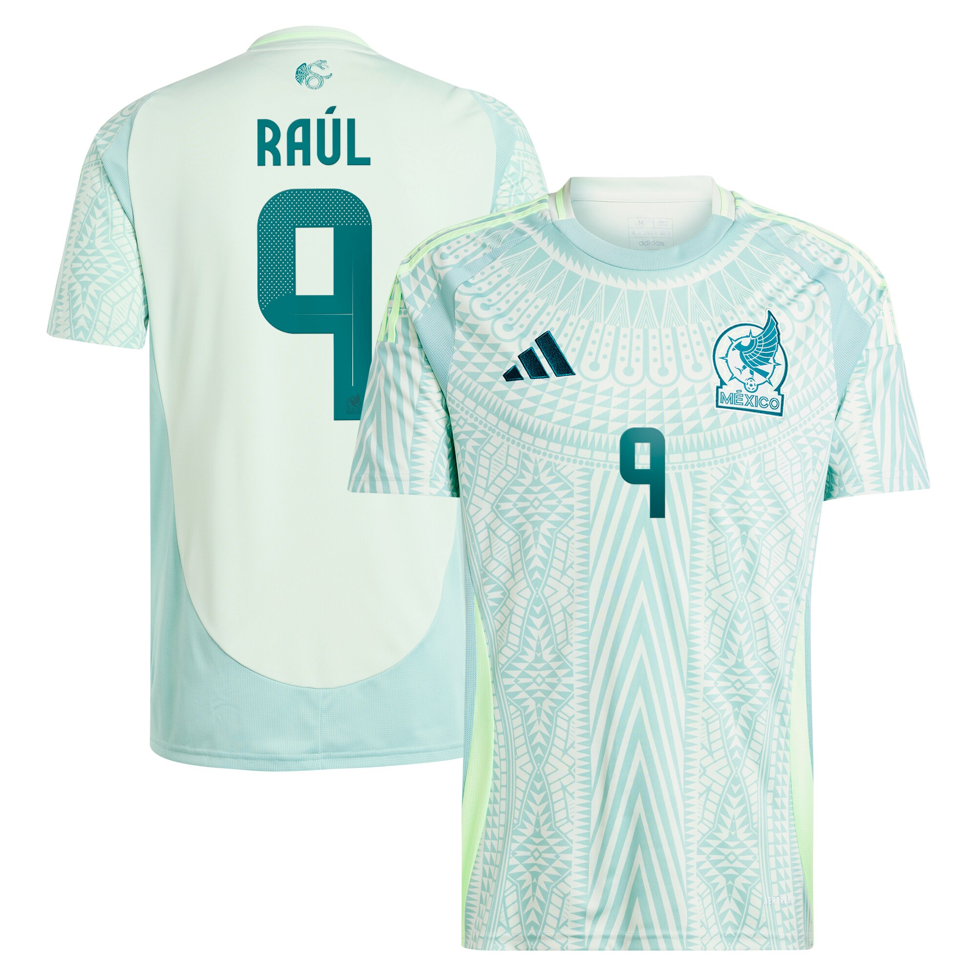 raul jimenez mexico national team adidas 2024 away replica player jersey – green Collection | Australia Football Jerseys And World Cup Kits