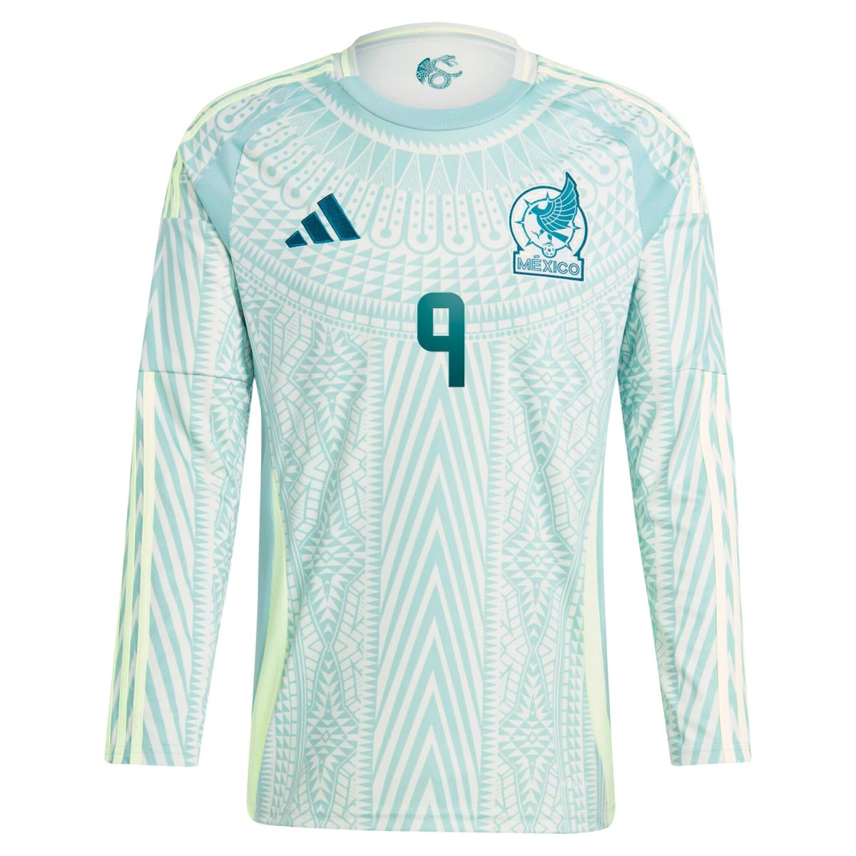 raul jimenez mexico national team adidas 2024 away replica player long sleeve jersey – green Collection | Australia Football Jerseys And World Cup Kits