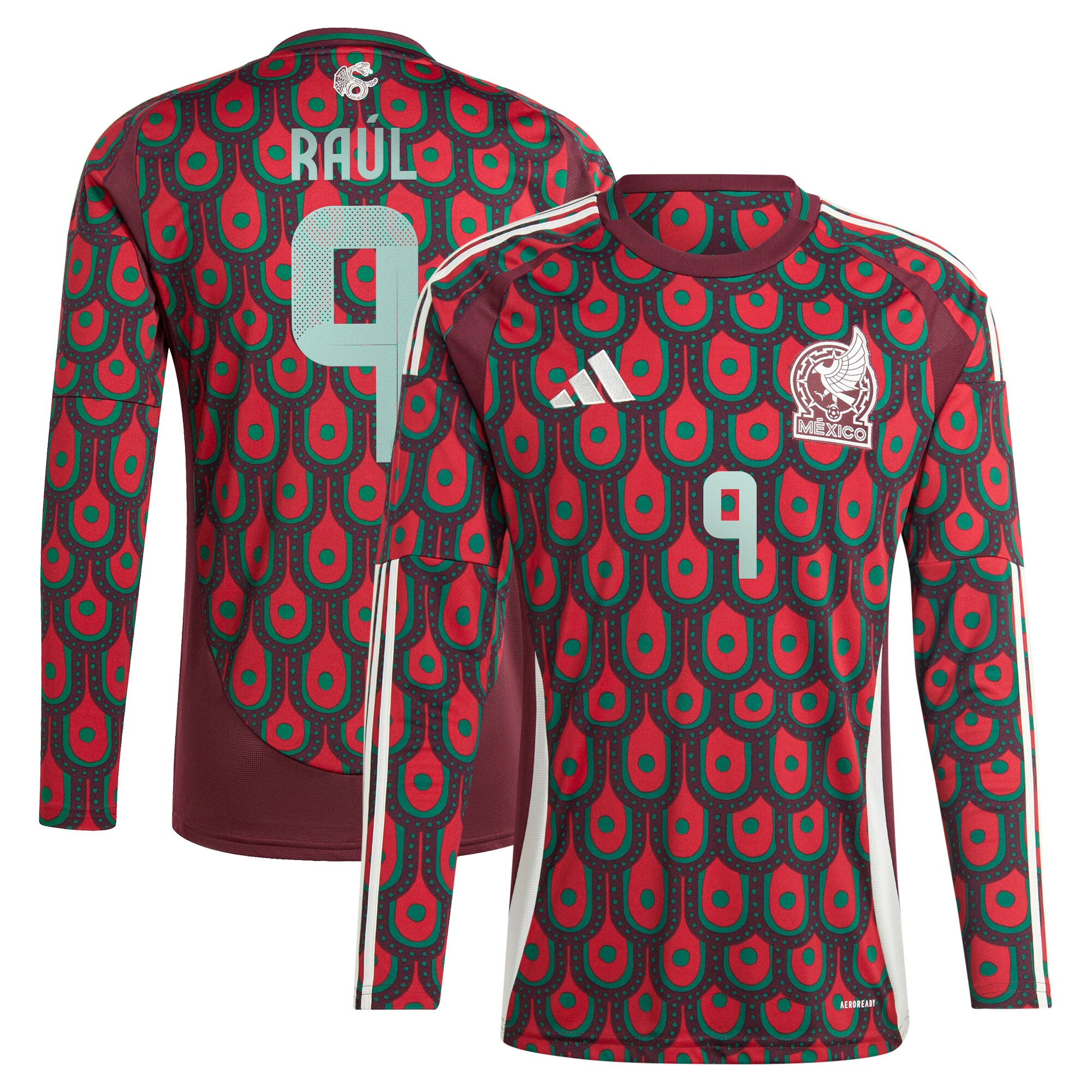 raul jimenez mexico national team adidas 2024 home replica player long sleeve jersey – burgundy Collection | Australia Football Jerseys And World Cup Kits
