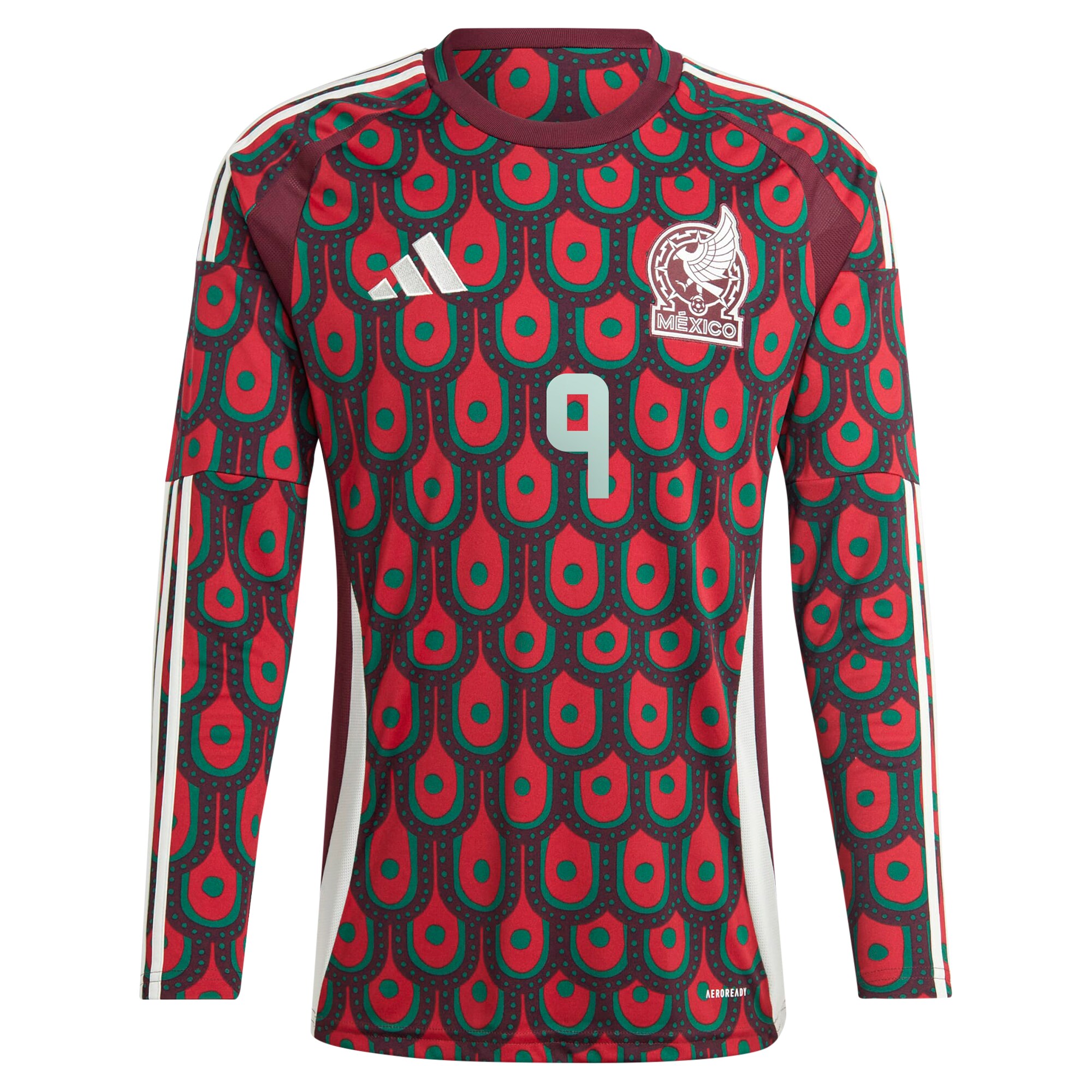 raul jimenez mexico national team adidas 2024 home replica player long sleeve jersey – burgundy Collection | Australia Football Jerseys And World Cup Kits