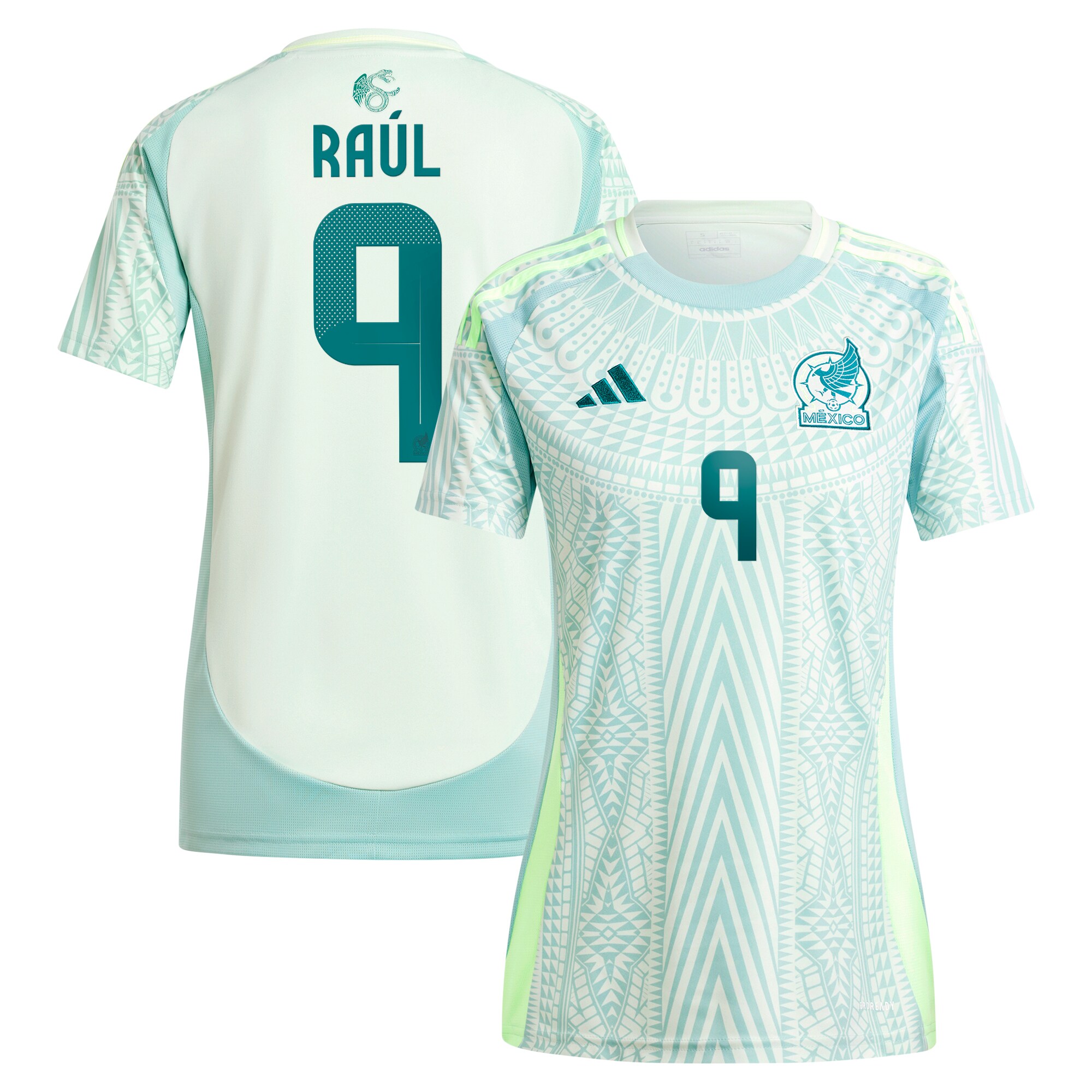 raul jimenez mexico national team adidas womens 2024 away replica player jersey – green Collection | Australia Football Jerseys And World Cup Kits