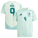 raul jimenez mexico national team adidas youth 2024 away replica player jersey – green Collection | Australia Football Jerseys And World Cup Kits