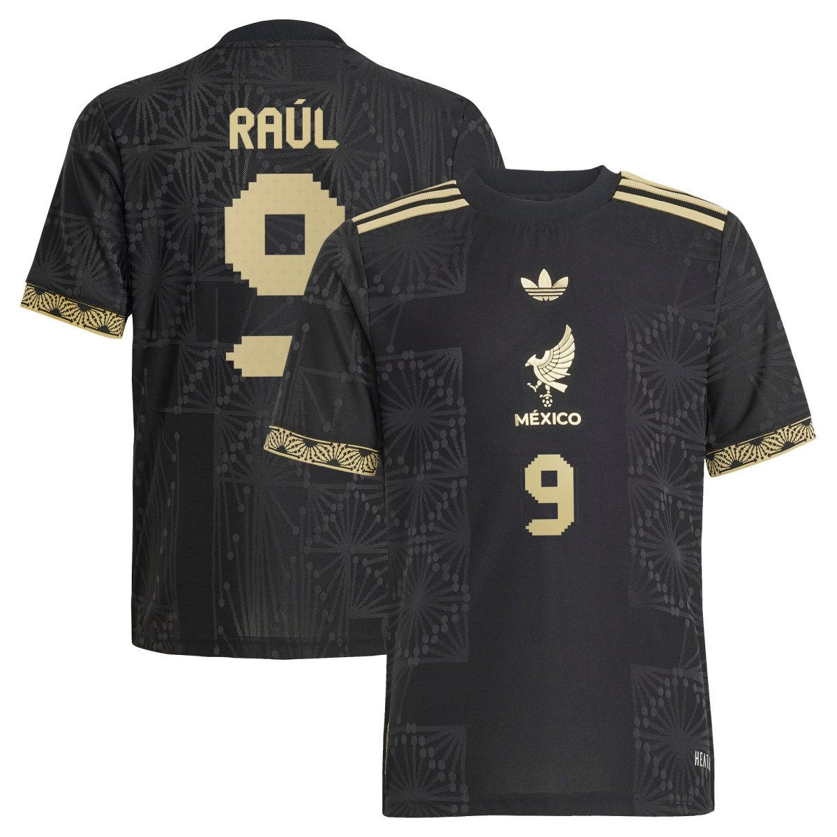 raul jimenez mexico national team adidas youth 2025 third authentic player jersey – black Collection | Australia Football Jerseys And World Cup Kits