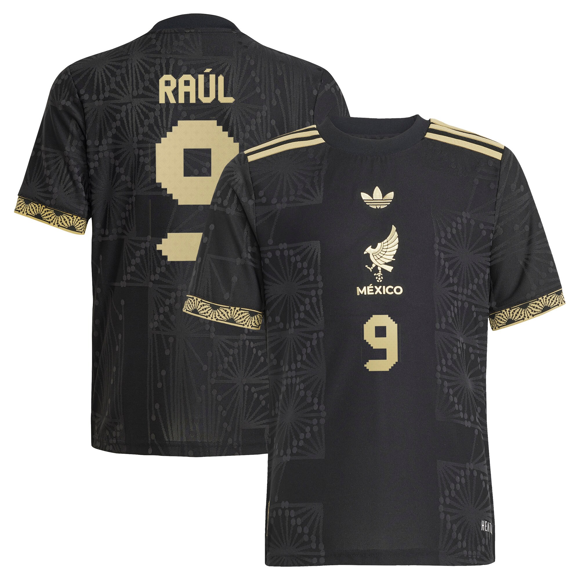 raul jimenez mexico national team adidas youth 2025 third authentic player jersey – black Collection | Australia Football Jerseys And World Cup Kits