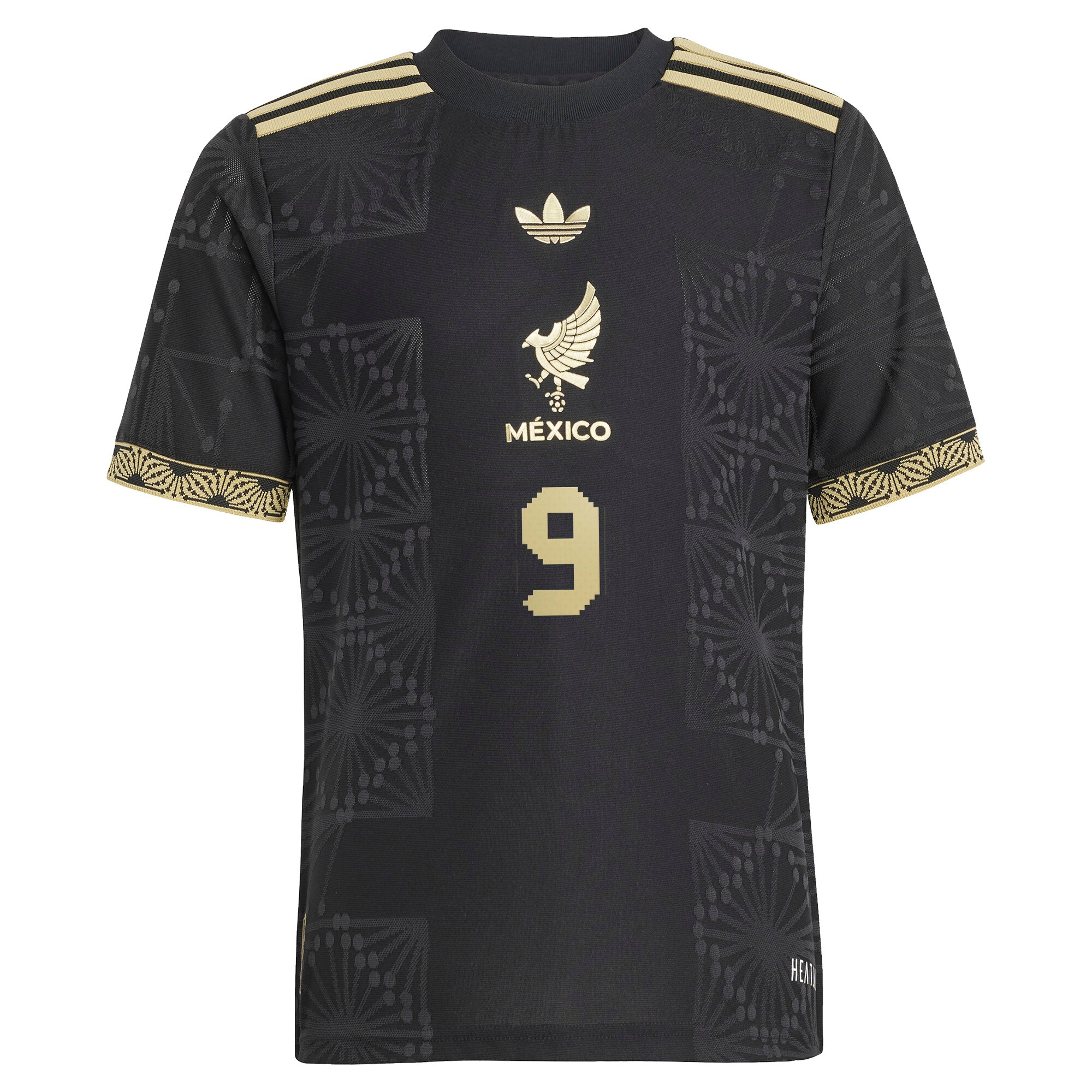 raul jimenez mexico national team adidas youth 2025 third authentic player jersey – black Collection | Australia Football Jerseys And World Cup Kits
