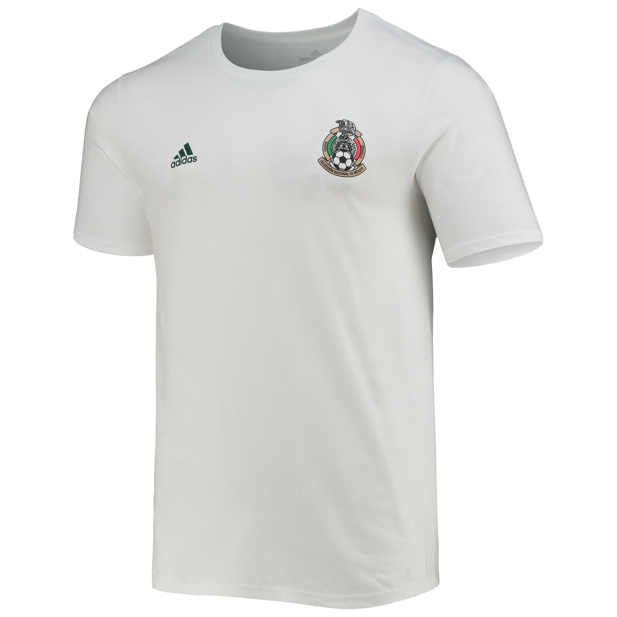 rodolfo pizarro mexico national team adidas amplifier name  number t-shirt – white Collection | Australia Football Jerseys And World Cup Kits