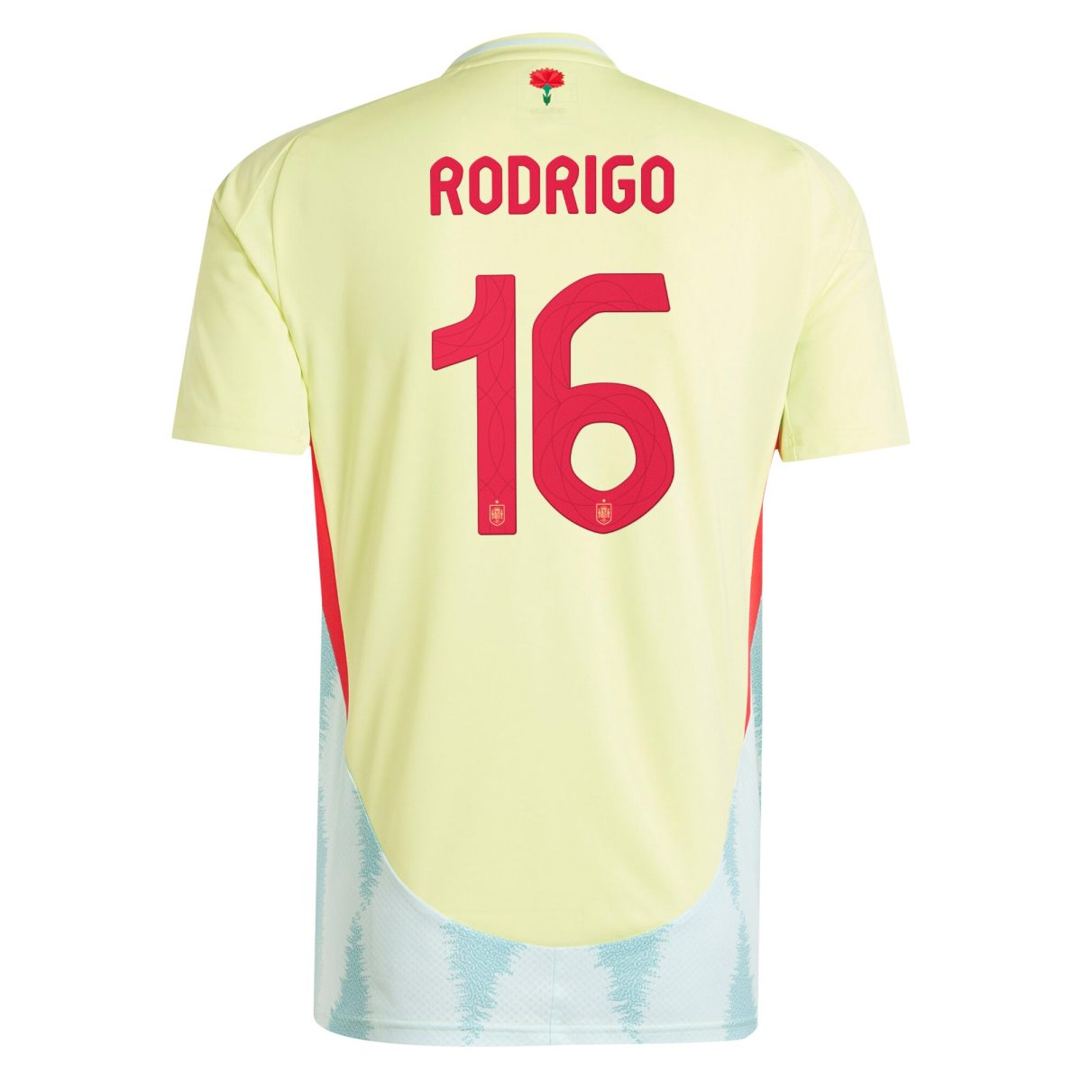 rodrigo spain national team adidas 2024 away authentic jersey – yellow Collection | Australia Football Jerseys And World Cup Kits