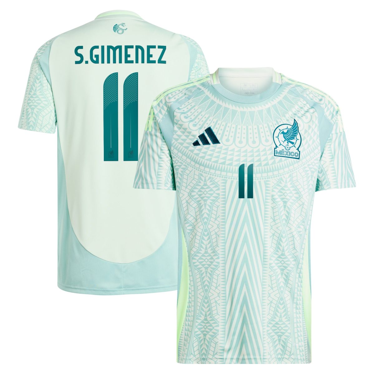 santiago giménez mexico national team adidas 2024 away replica player jersey – green Collection | Australia Football Jerseys And World Cup Kits