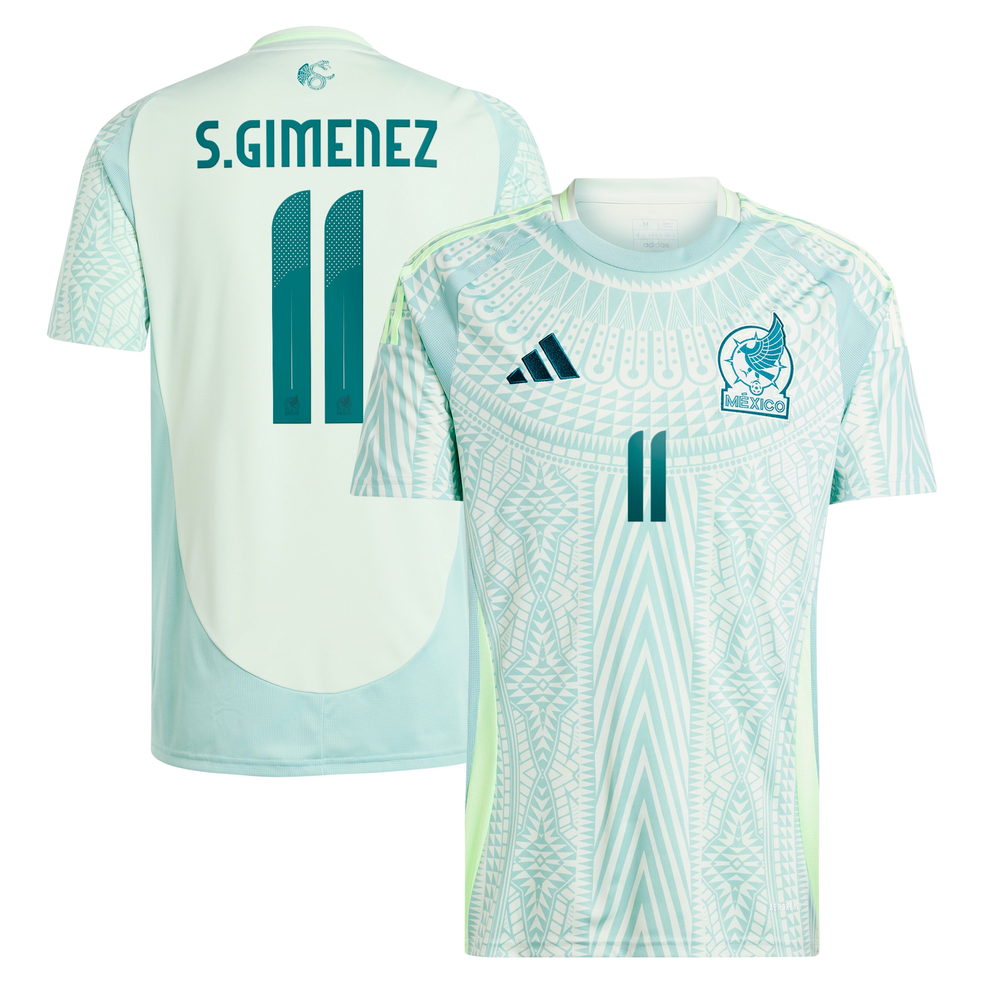 santiago giménez mexico national team adidas 2024 away replica player jersey – green Collection | Australia Football Jerseys And World Cup Kits