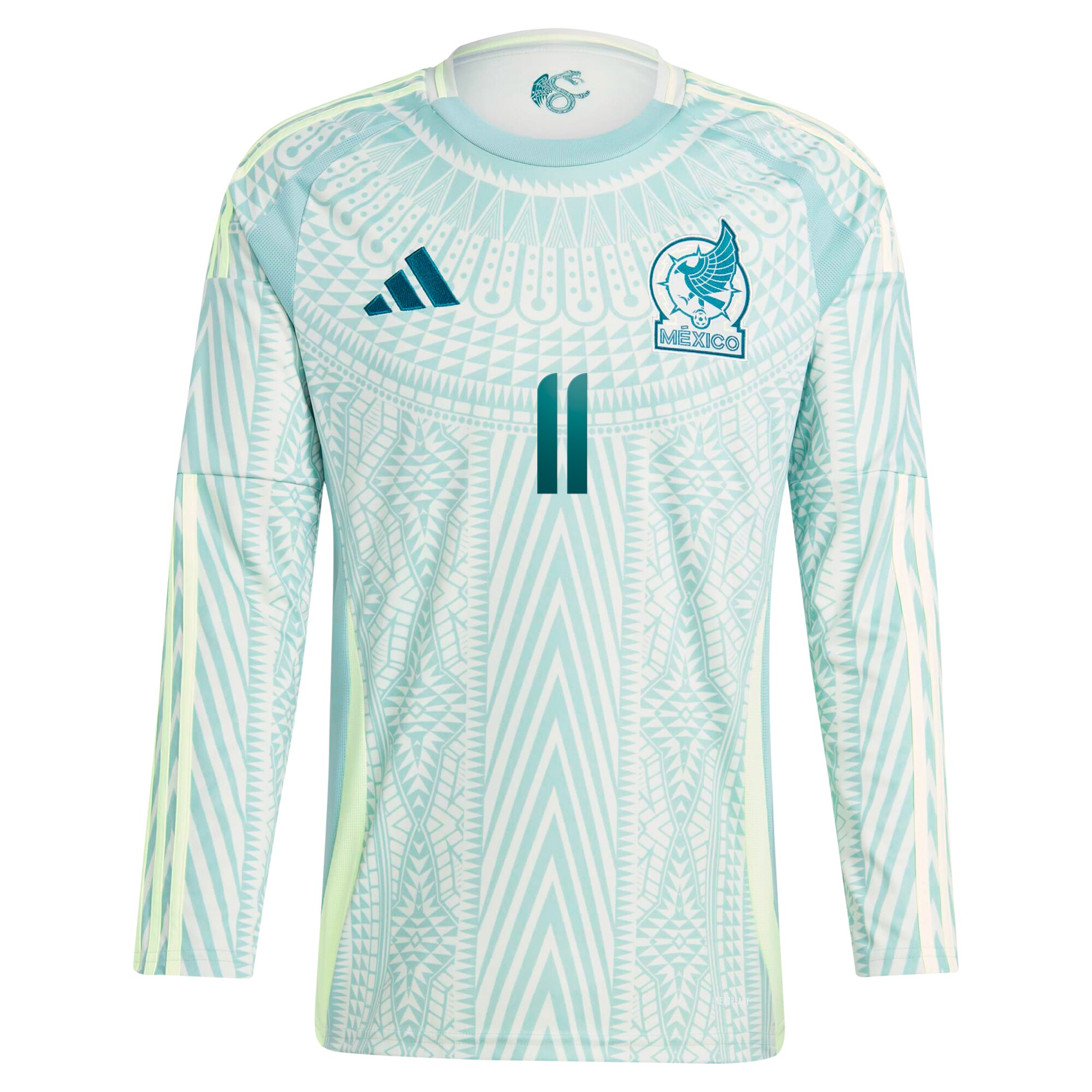 santiago giménez mexico national team adidas 2024 away replica player long sleeve jersey – green Collection | Australia Football Jerseys And World Cup Kits