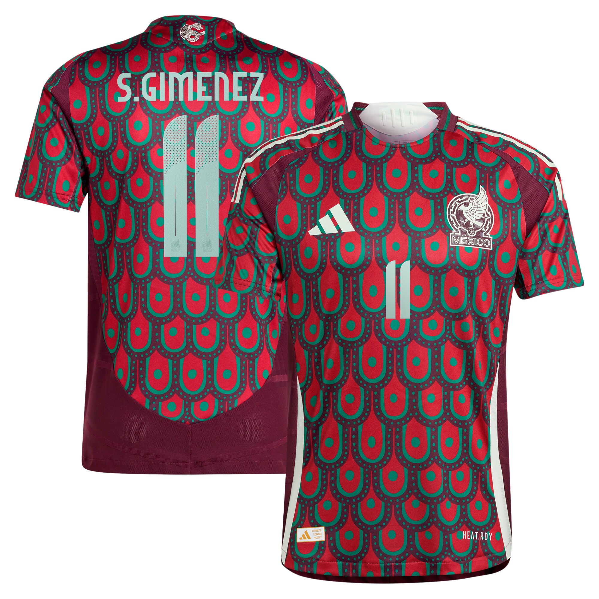 santiago giménez mexico national team adidas 2024 home authentic player jersey – burgundy Collection | Australia Football Jerseys And World Cup Kits