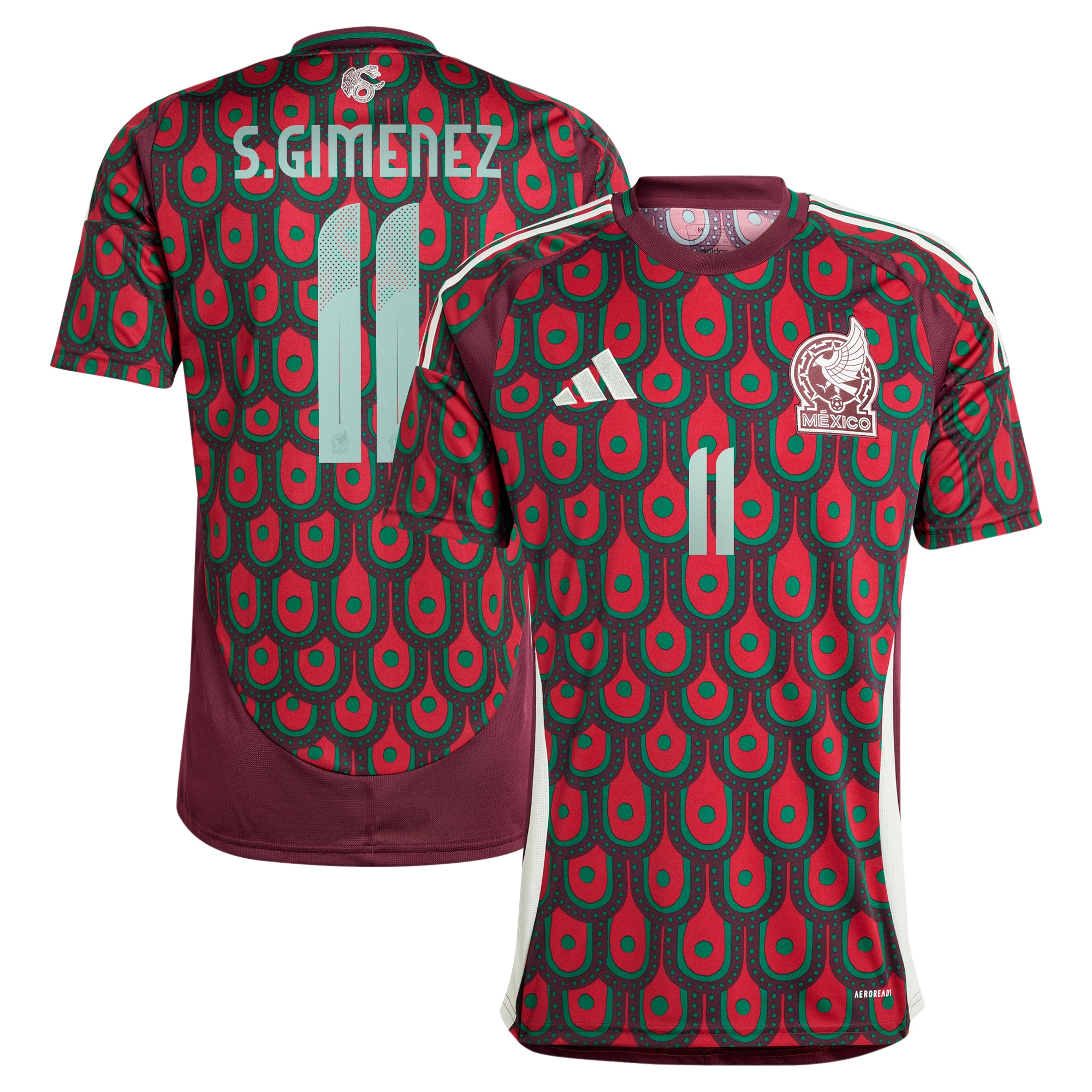 santiago giménez mexico national team adidas 2024 home replica player jersey – green Collection | Australia Football Jerseys And World Cup Kits
