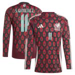 santiago giménez mexico national team adidas 2024 home replica player long sleeve jersey – burgundy Collection | Australia Football Jerseys And World Cup Kits