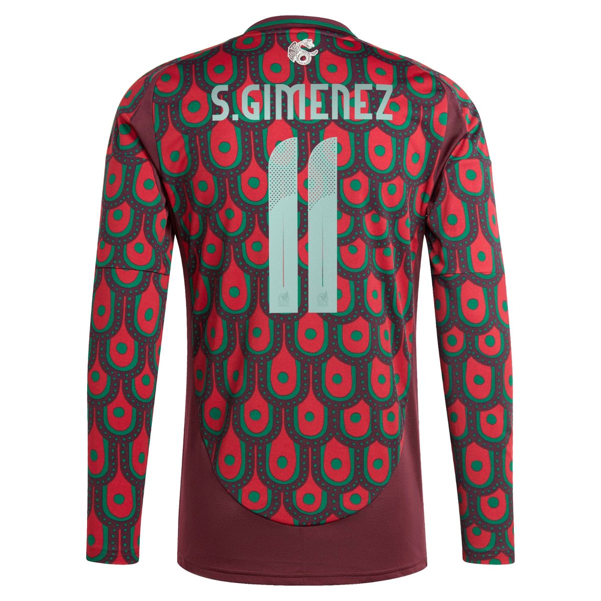 santiago giménez mexico national team adidas 2024 home replica player long sleeve jersey – burgundy Collection | Australia Football Jerseys And World Cup Kits
