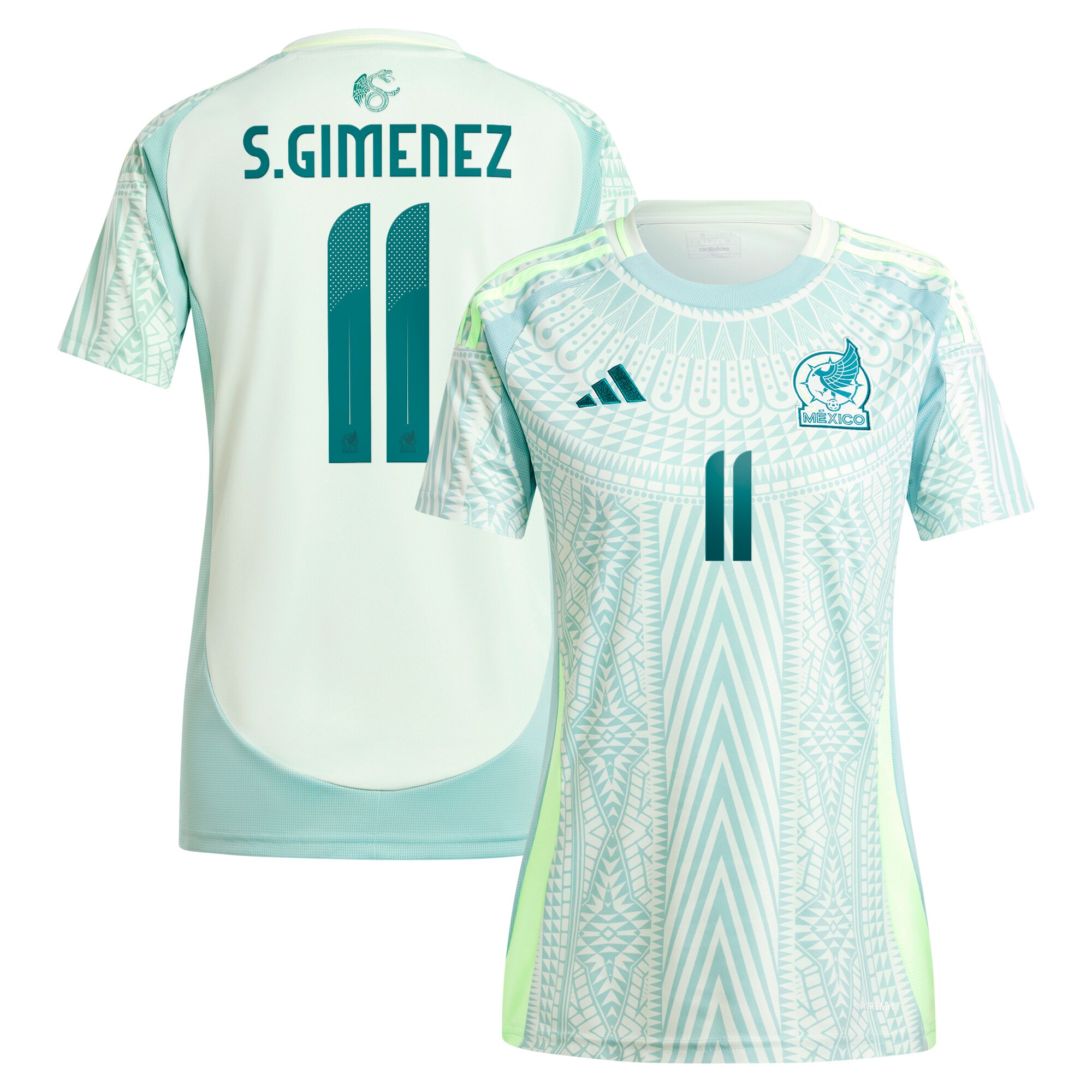 santiago giménez mexico national team adidas womens 2024 away replica player jersey – green Collection | Australia Football Jerseys And World Cup Kits