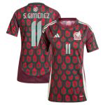 santiago giménez mexico national team adidas womens 2024 home replica player jersey – burgundy Collection | Australia Football Jerseys And World Cup Kits