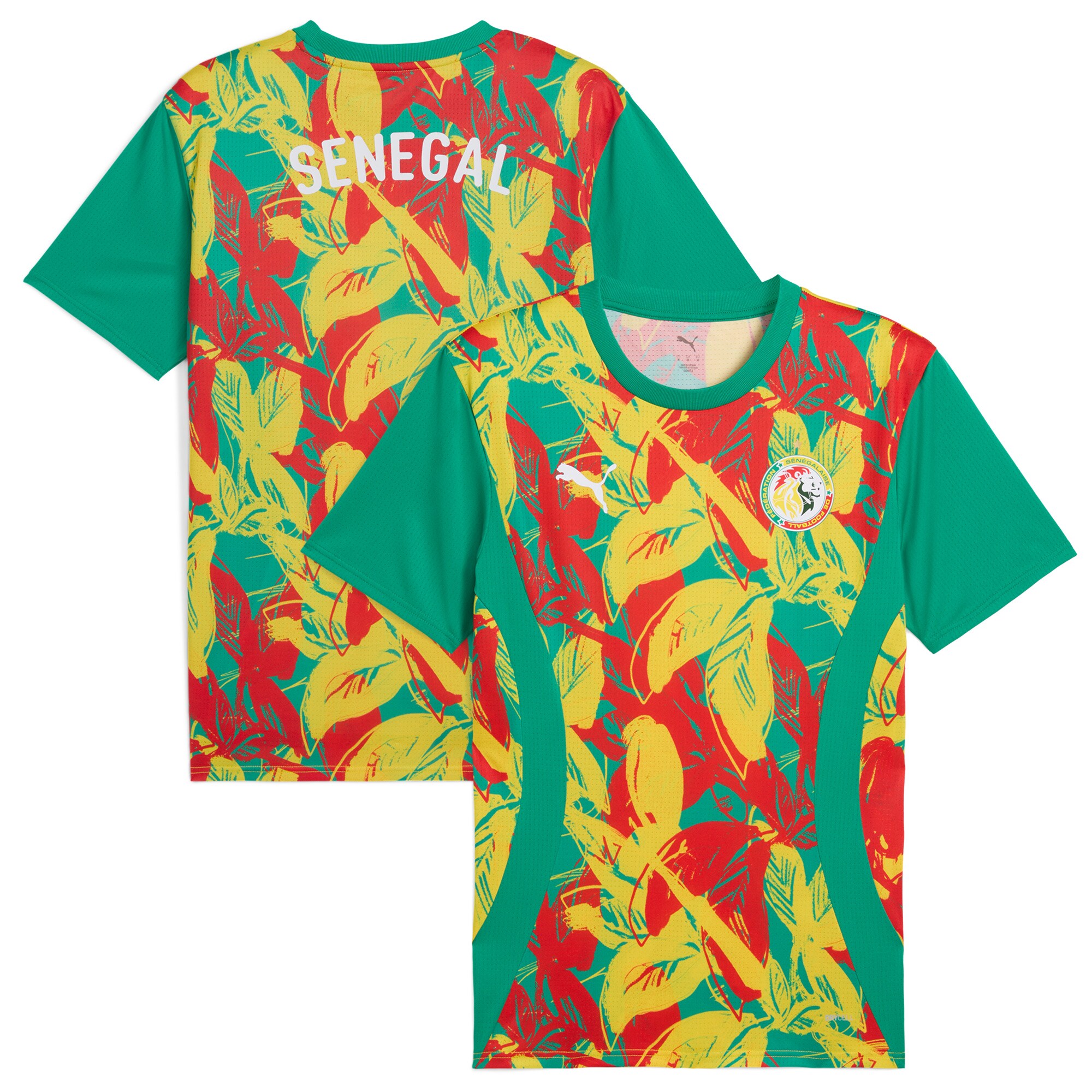 senegal national team puma 2025 pre-match jersey – green Collection | Australia Football Jerseys And World Cup Kits