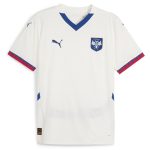 serbia national team puma 2024 away replica jersey – white Collection | Australia Football Jerseys And World Cup Kits