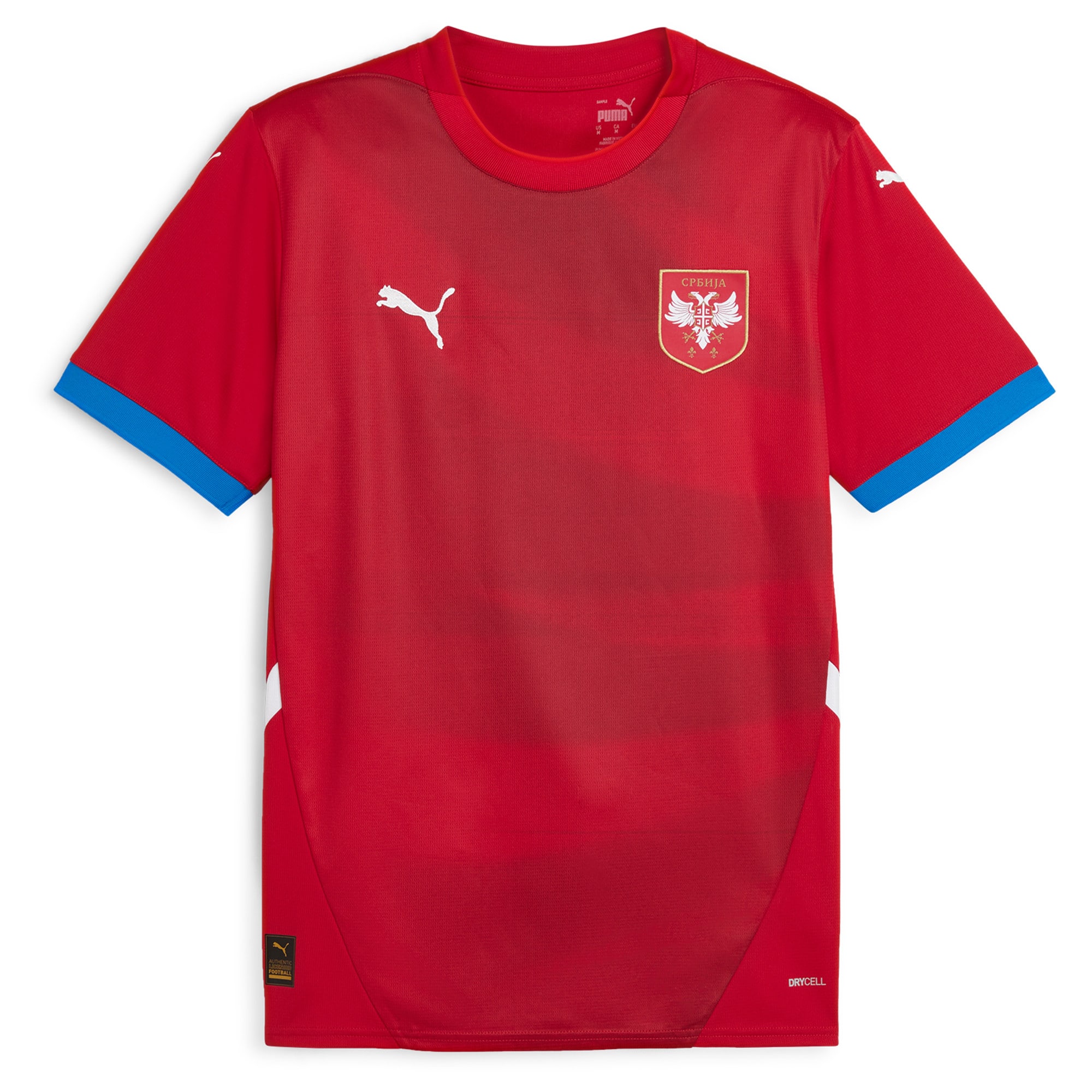 serbia national team puma 2024 home replica jersey – red Collection | Australia Football Jerseys And World Cup Kits