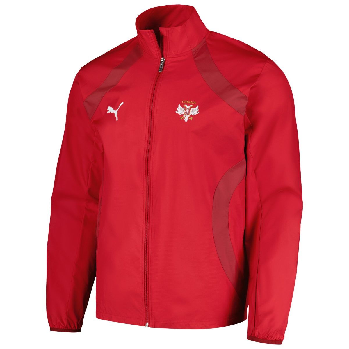 serbia national team puma 2024 pre-match full-zip hoodie jacket – red Collection | Australia Football Jerseys And World Cup Kits