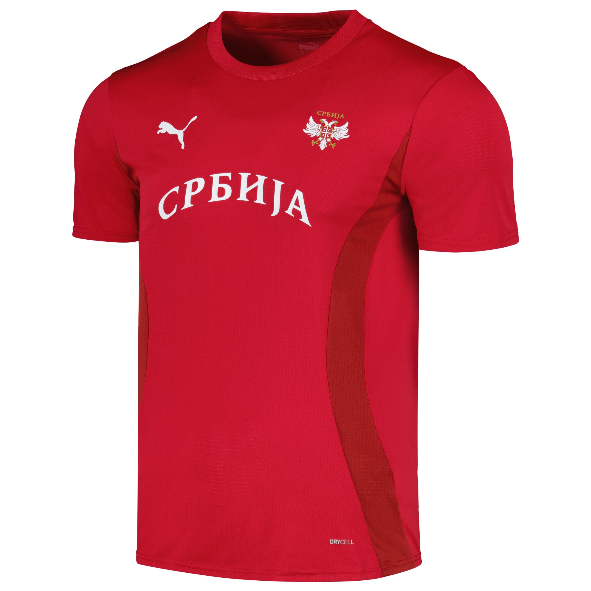 serbia national team puma 2024 pre-match jersey – red Collection | Australia Football Jerseys And World Cup Kits