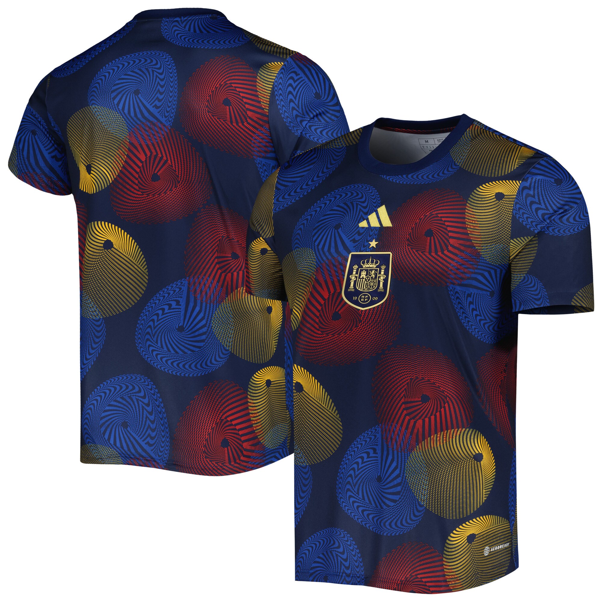 spain national team adidas 2022 aeroready pre-match top – navy Collection | Australia Football Jerseys And World Cup Kits