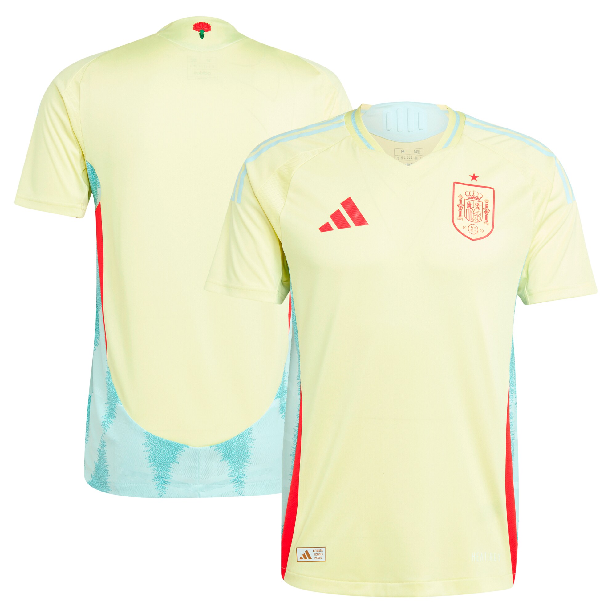 spain national team adidas 2024 away authentic jersey – yellow Collection | Australia Football Jerseys And World Cup Kits